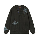 Back view of Louis Vuitton luxury clothing with relaxed-fit cut