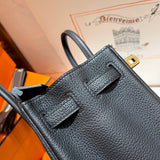 Close-up detail of balanced bag design