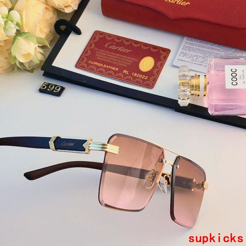 Lifestyle view of Cartier unisex sunglasses