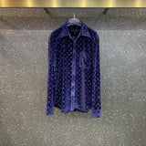 Close-up detail shot of Louis Vuitton luxury clothing with everyday silhouette