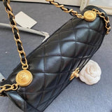 Zivas Charm Polished Finish Fashion Handbag (Signature Shape & Finish) – Close-Up Detail