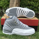 Side profile of Nike classic monochrome sneakers cushioned comfort fit