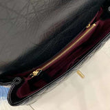 Zivas Charm Polished Finish Everyday Handbag (Structured Everyday Essential) – Angled View