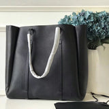 Classic Faux Leather Handbag - Refined Silhouette | Women's Luxury Handbag #958 - back view (image 4) of designer-inspired handbag