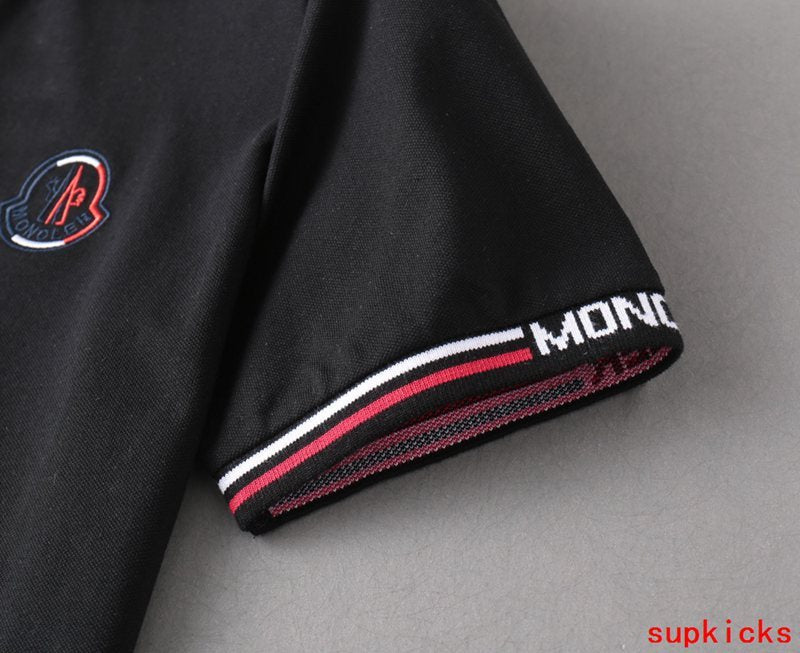 Back view of Moncler luxury clothing with relaxed-fit cut