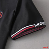 Back view of Moncler luxury clothing with relaxed-fit cut