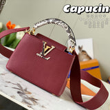 Front view of premium modern women's handbag – women's designer-style accessory