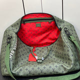  Minimalist crossbody bag carried on shoulder