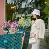 Sculpted handbag styled for everyday wear