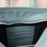 Elegant Faux Leather Handbag - Signature Hardware Accents | Women's Fashion Handbag #943 - texture close-up (image 9) of designer-inspired handbag