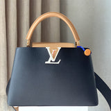  Sophisticated top-handle bag carried on shoulder 10