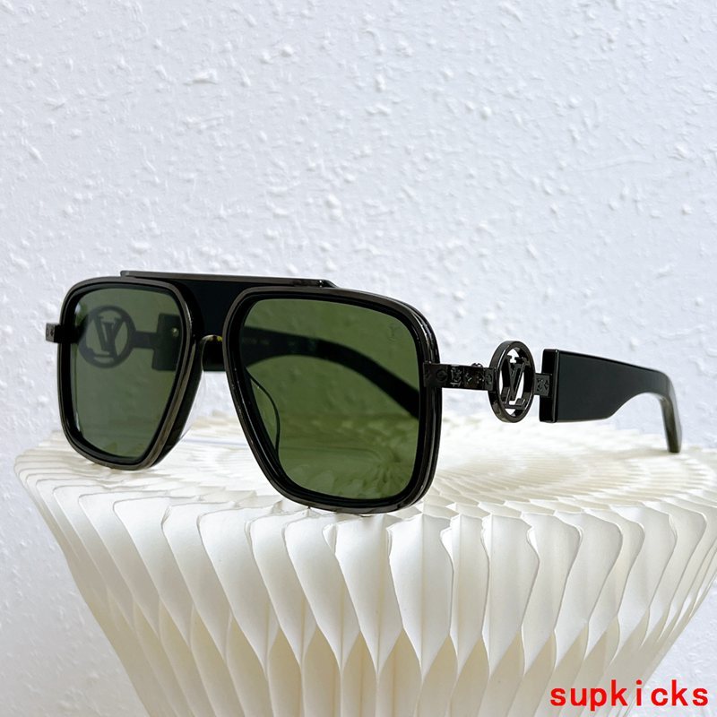 Front view of Louis Vuitton unisex sunglasses