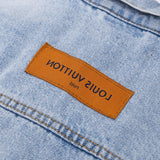 Full styled look of Louis Vuitton luxury clothing with relaxed-fit cut
