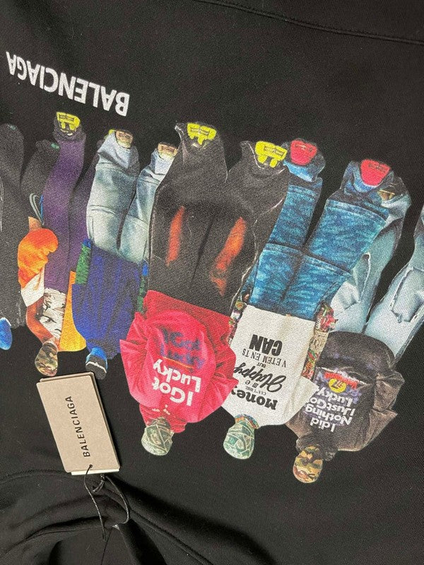 Balenciaga clothing close-up — premium authentic designer style