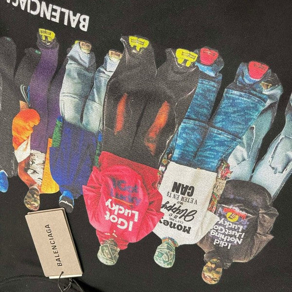 Balenciaga clothing close-up — premium authentic designer style