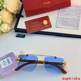 Front view of Cartier unisex sunglasses