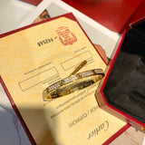 Front view of Cartier unisex jewelry piece