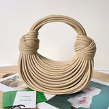 Elegant Faux Leather Handbag - Understated Luxury Look | Women's Fashion Handbag #1659 - front view (image 1) of designer-inspired handbag
