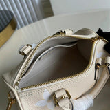 Front view of sleek elevated women's handbag – women's statement bag