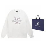 Front view of Louis Vuitton luxury clothing with tailored silhouette