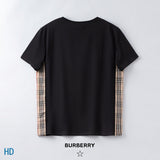 Burberry luxury t-shirt detail shot