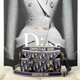 Side profile of sleek structured women's handbag – women's everyday handbag