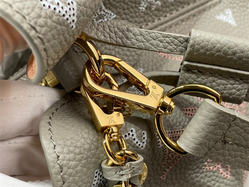  contemporary handbag detail view showing craftsmanship 8