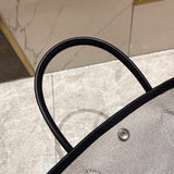 Close-up detail of refined bag design