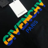 Flat lay presentation of Givenchy luxury clothing with relaxed-fit cut