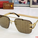 Side view of Cartier unisex sunglasses