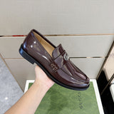 Gucci classic monochrome luxury sneakers view 6 heritage-inspired look