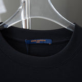 Side profile of Louis Vuitton cotton t-shirt with relaxed-fit cut