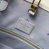 Front view of chic statement women's handbag – women's designer-style accessory