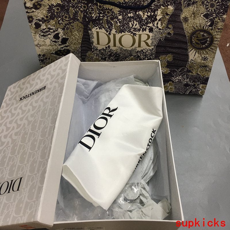 Dior shoes Style 023 - packaging and accessories (alternate angle)