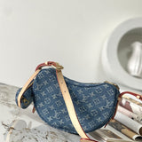  Classic crossbody bag carried on shoulder