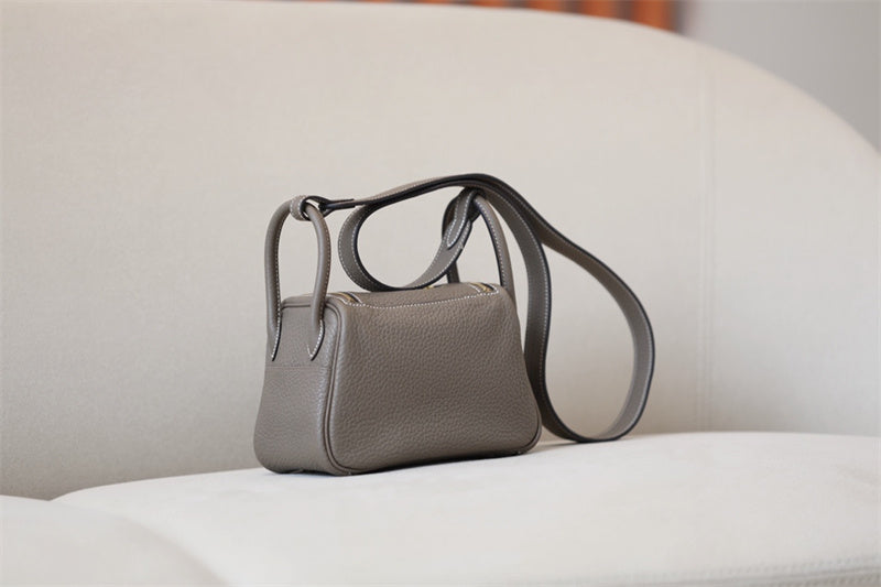 Close-up detail of curated bag design