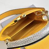 Front view of signature classic women's handbag – women's statement bag