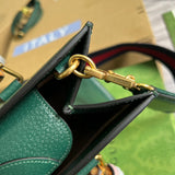 Close-up detail of modern structured women's handbag – women's designer-style accessory