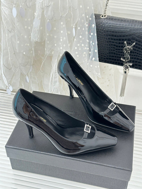 Saint Laurent luxury shoes detail view — premium authentic designer style