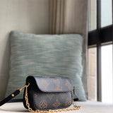  essential crossbody bag detail view showing craftsmanship