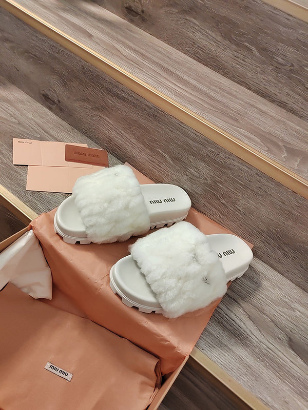 Miu Miu luxury shoes close-up — premium authentic designer style