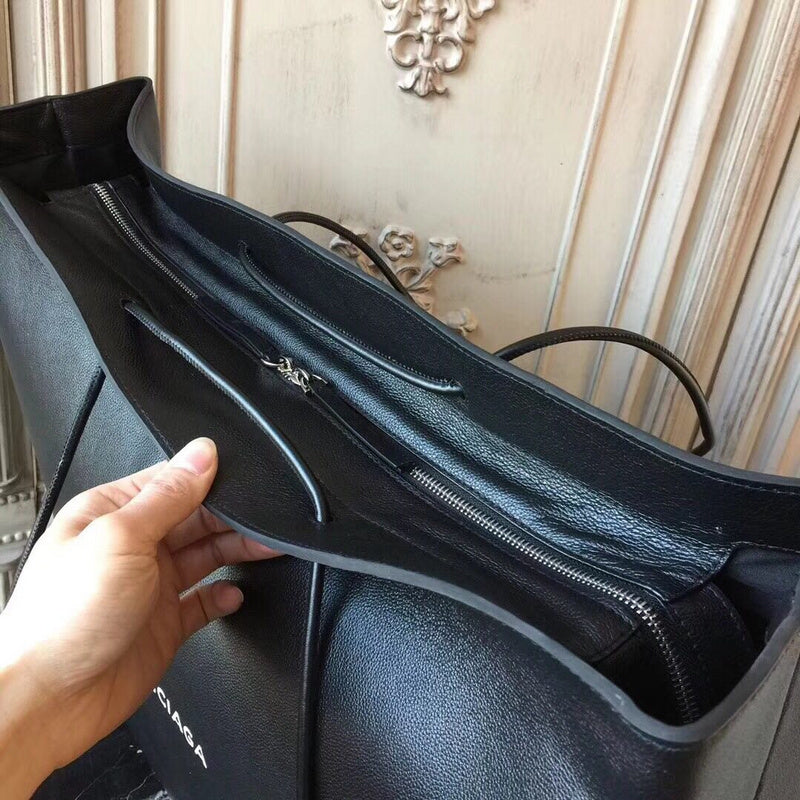 Contemporary Premium PU Leather Handbag - Sleek Minimalist Lines | Women's Designer-Inspired Purse #955 - interior view (image 6) of designer-inspired handbag