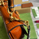 Styled lifestyle shot of premium statement women's handbag – women's designer-style accessory