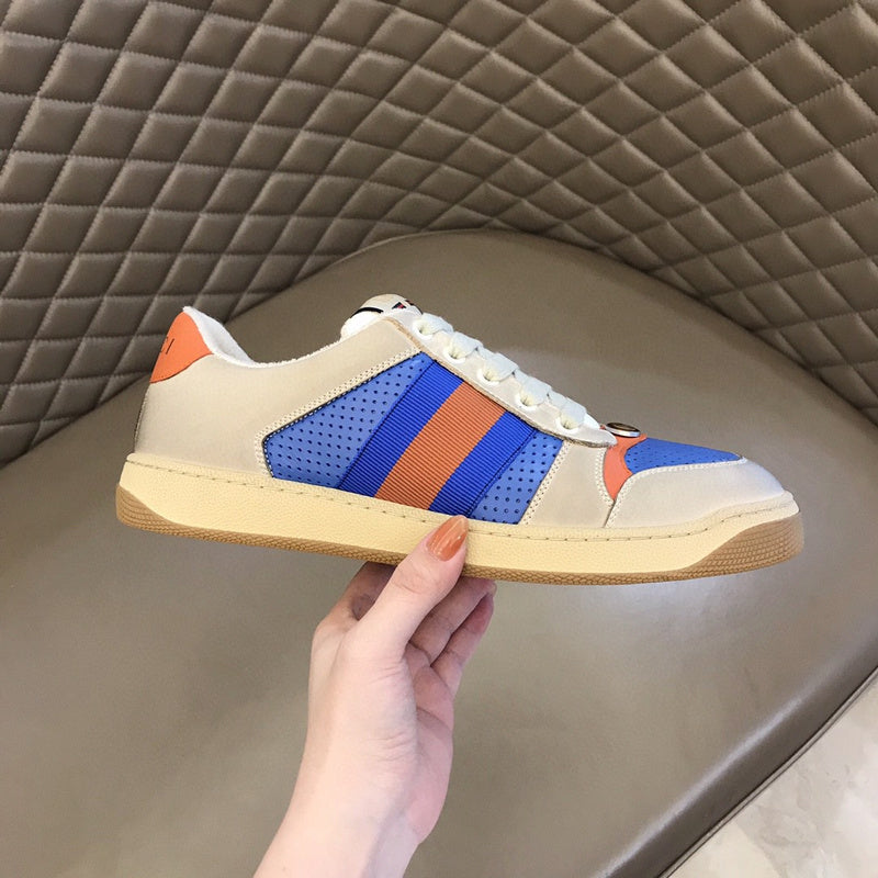 Gucci classic monochrome luxury sneakers view 5 everyday casual design