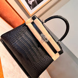 Close-up detail of versatile bag design