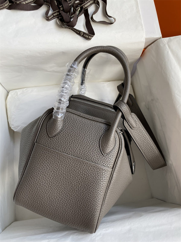 Close-up detail of polished bag design