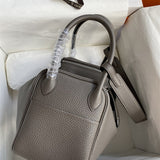 Close-up detail of polished bag design