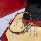 Front view of Cartier unisex jewelry piece