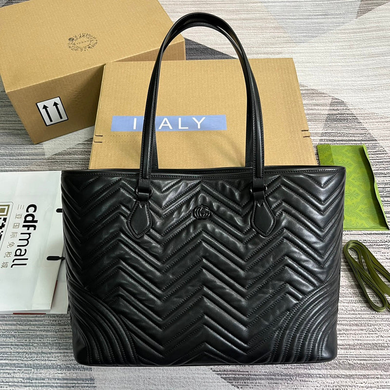 Front view of refined chic women's handbag – women's statement bag