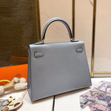 Streamlined handbag styled for everyday wear